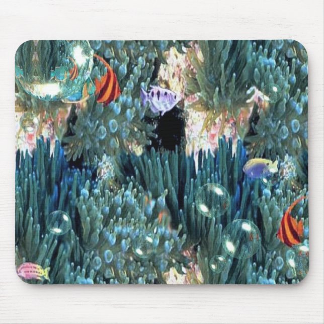 Tapis De Souris Vie Acquatique Mousepad (Devant)