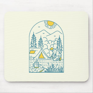 Tapis De Souris Vie de camping 1