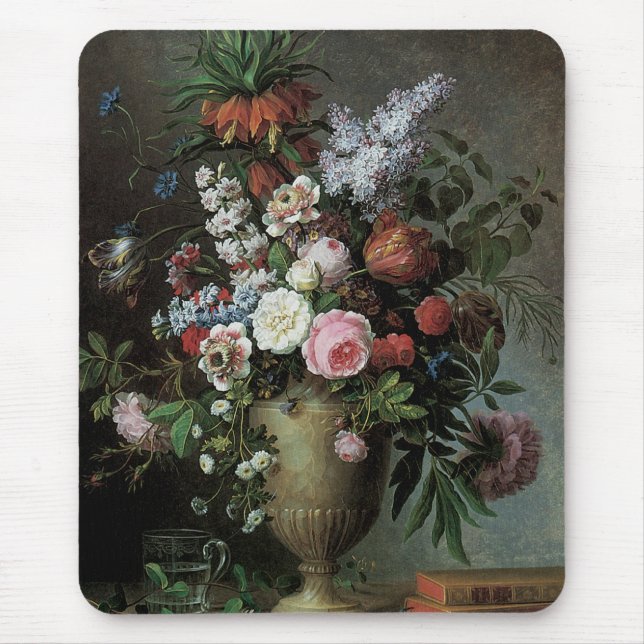 Tapis De Souris Vie morte des fleurs (Devant)