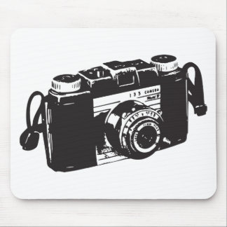 Tapis De Souris Vieil appareil-photo