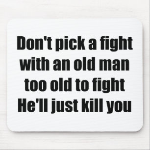 Tapis De Souris Vieil homme