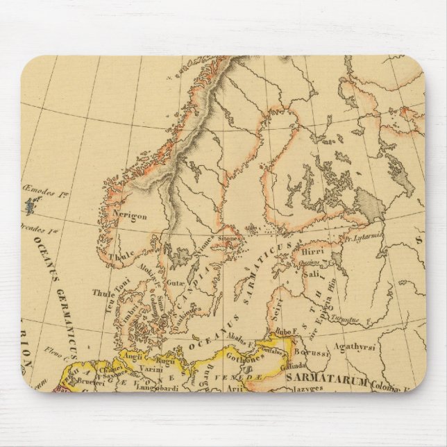 Tapis De Souris Vieille Europe (Devant)