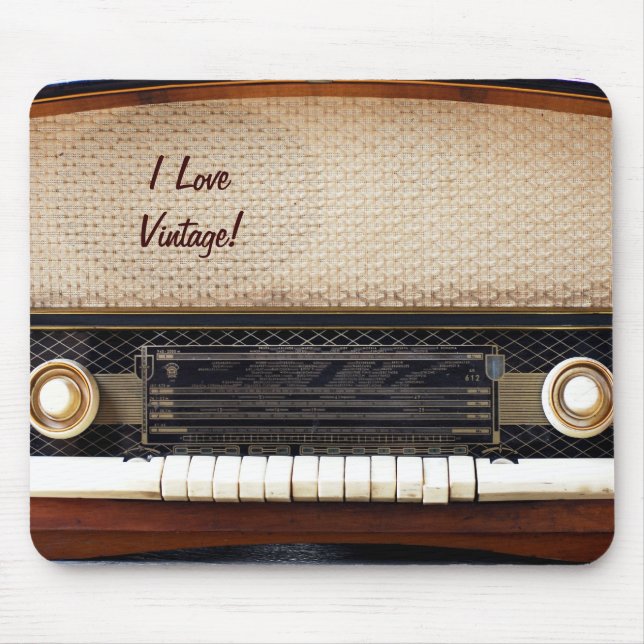 Tapis De Souris Vieille radio (Devant)