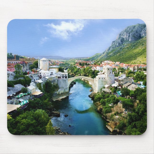 Tapis De Souris Vieille ville de Mostar (Devant)
