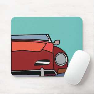 Tapis De Souris Vieille voiture classique vintage 