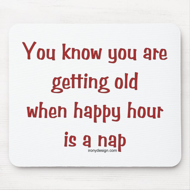 Tapis De Souris Vieillir (Devant)