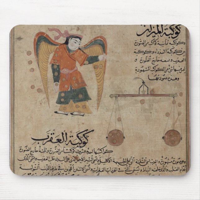 Tapis De Souris Vierge, Balance et Scorpion (Devant)