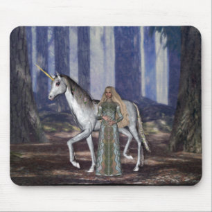 Tapis De Souris Vierge de KRW et la licorne