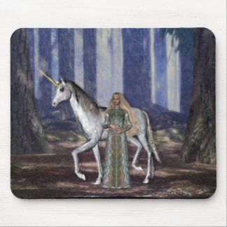 Tapis De Souris Vierge de KRW et la licorne