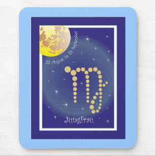 Tapis De Souris Vierge du 23 août au 23 septembre