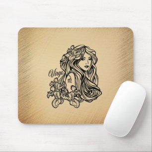 Tapis De Souris Vierge du zodiaque aspect antique