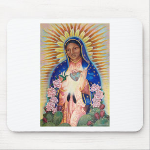Tapis De Souris Vierge Marie - notre Madame Of Guadalupe