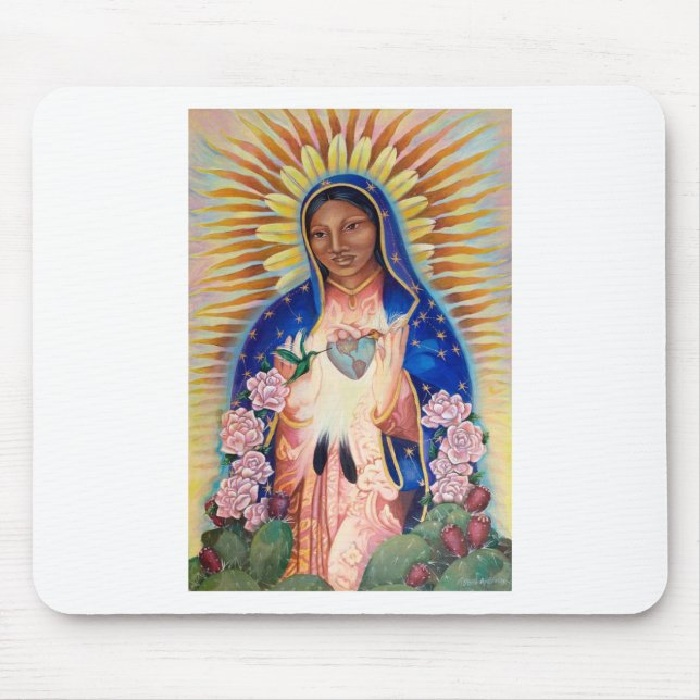Tapis De Souris Vierge Marie - notre Madame Of Guadalupe (Devant)