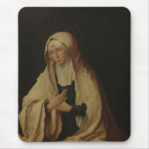 Tapis De Souris Vierge Marie voilée (par Lucas van Leyden)