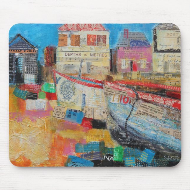 Tapis De Souris Vieux bateaux de pêche 2013 (Devant)