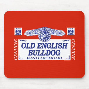 Tapis De Souris Vieux bouledogue anglais