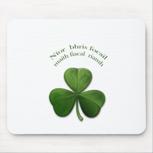 Tapis De Souris Vieux dictons irlandais sur des produits de design