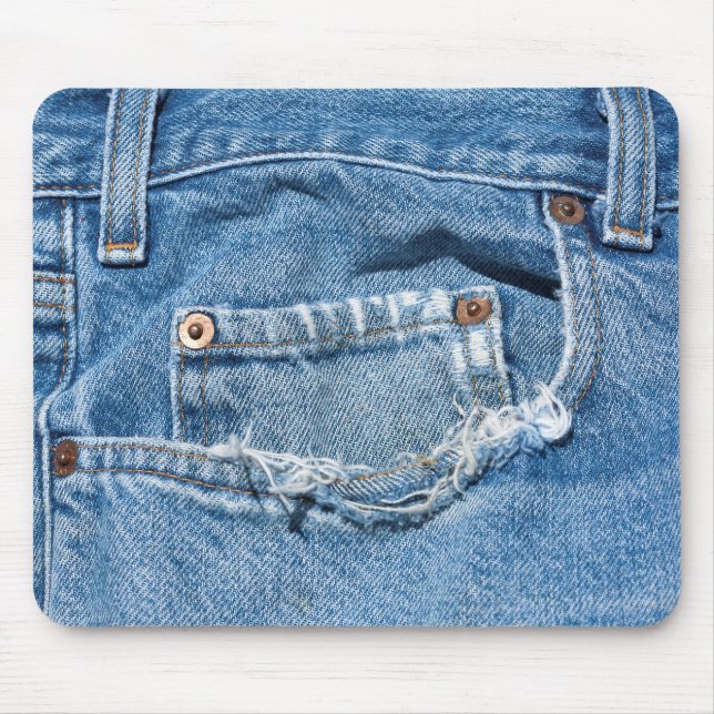 Tapis De Souris Vieux Jeans Mousepad (Devant)