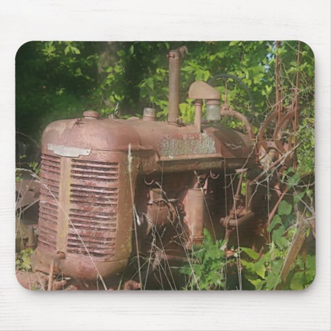 Tapis De Souris vieux mousepad de tracteur (Devant)