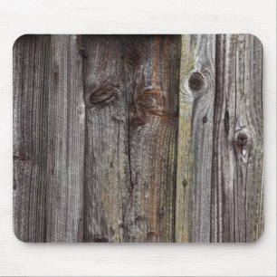 Tapis De Souris Vieux mousepad en bois de mur
