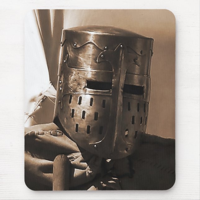 Tapis De Souris vieux mousepad médiéval de masque (Devant)