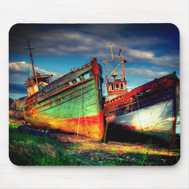 Tapis De Souris Vieux navires (Devant)