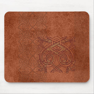 Tapis De Souris Vieux Norse Dragon - Viking Art Desk Mat