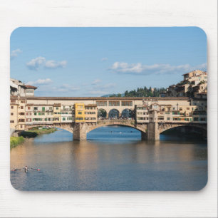 Tapis De Souris Vieux pont Ponte Vecchio - Florence, Italie
