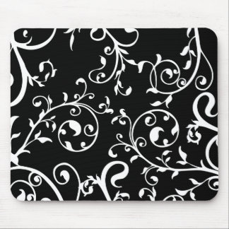 Tapis De Souris Vignes de tourbillonnement de KRW
