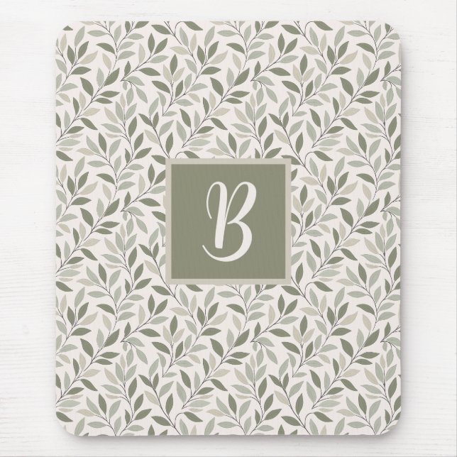 Tapis De Souris Vignes Feuillues (Devant)