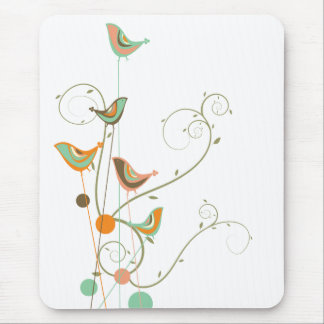 Tapis De Souris Vignes modernes de nature d'été de remous