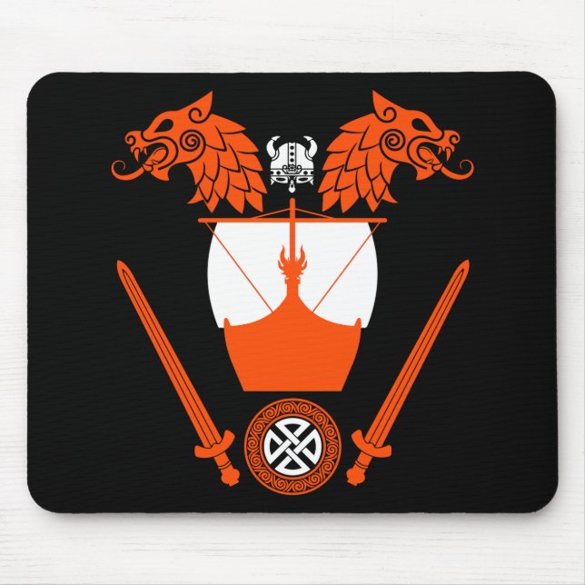 Tapis De Souris Viking Norsemen (Devant)
