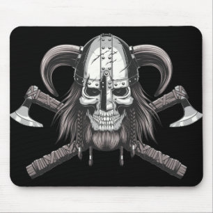 Tapis De Souris Viking Skull Souris