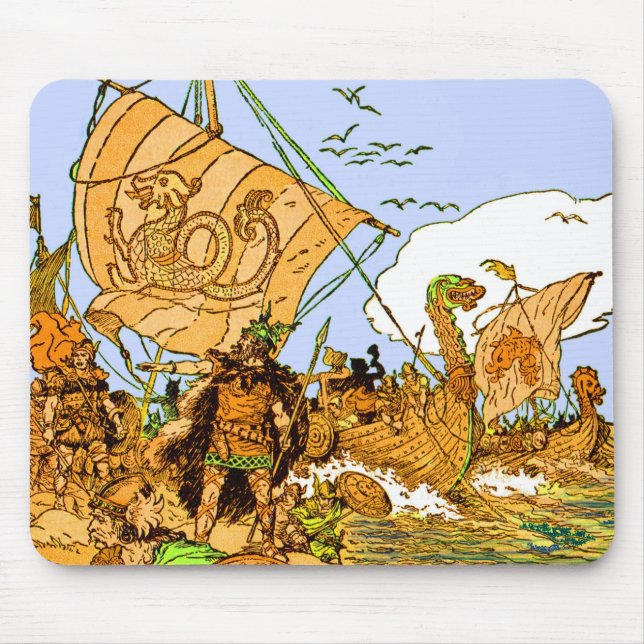 Tapis De Souris Vikings (Devant)