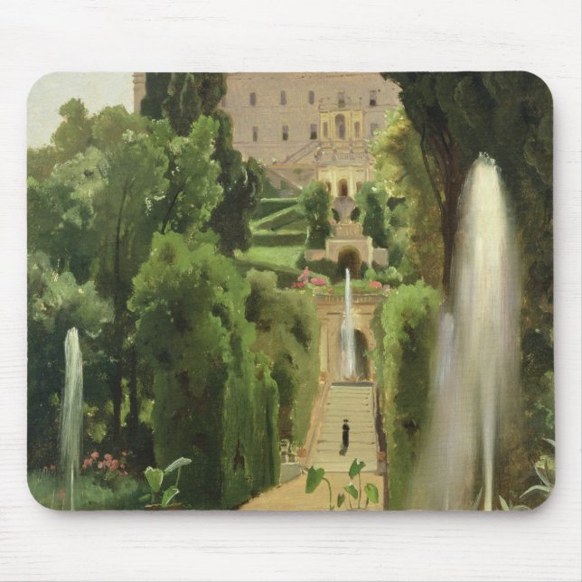 Tapis De Souris Villa D'Este, Tivoli, 1869 (Devant)