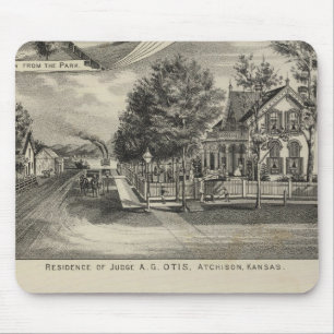 Tapis De Souris Villa Otis Price, Kansas