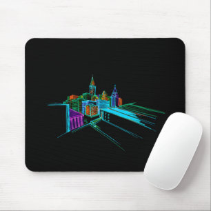 Tapis De Souris Ville animée
