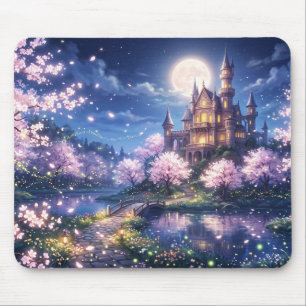 Tapis De Souris Ville de fantaisie et château