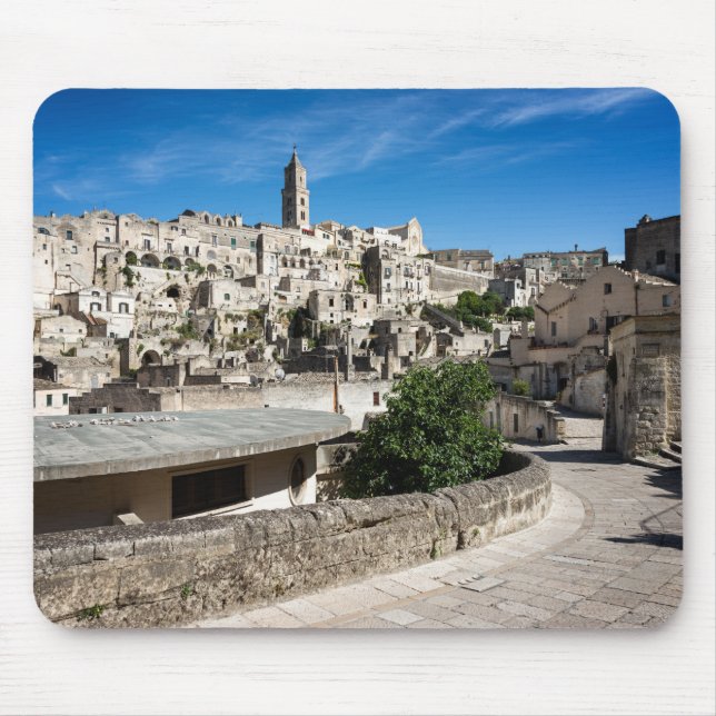 Tapis De Souris Ville de Matera de Di de Sassi vieille (Devant)