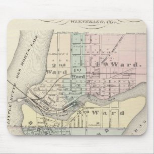 Tapis De Souris Ville de Menasha, ville de Neenah