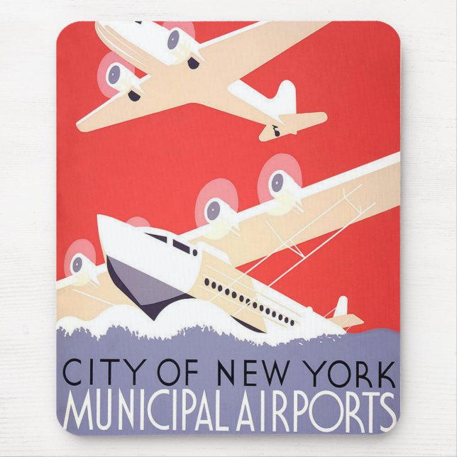 Tapis De Souris Ville de New-York (Devant)