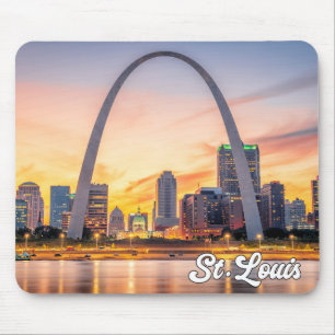 Tapis De Souris Ville De St. Louis, Missouri, États-Unis