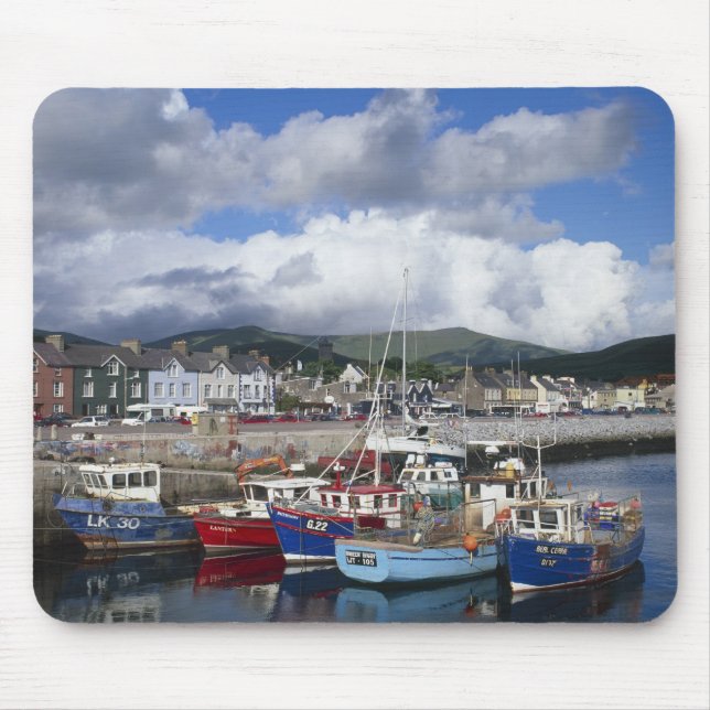 Tapis De Souris Ville et port, Dingle, comté de Kerry, (Devant)