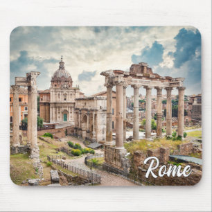 Tapis De Souris Ville Historique De Rome, Italie