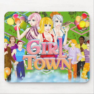 Tapis De Souris Ville Mousepad de fille
