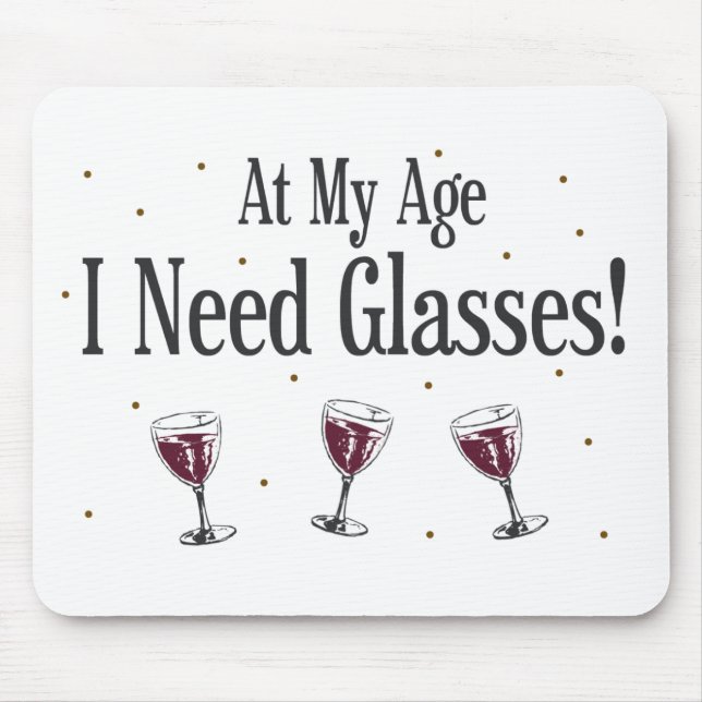 Tapis De Souris Vin (Devant)