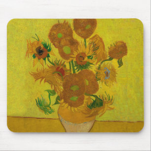 Tapis De Souris Vincent Van Gogh 15 Peinture de tournesols