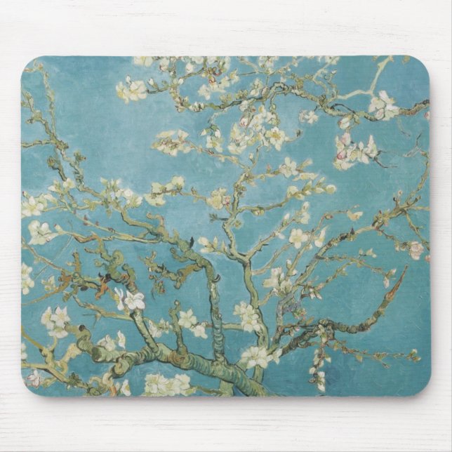 Tapis De Souris Vincent Van Gogh Branches de l'Amandier (Devant)