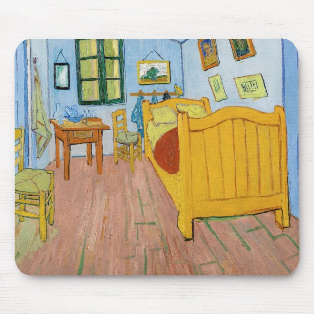 Tapis De Souris Vincent Van Gogh - Chambre de Vincent à Arles (Devant)