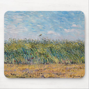 Tapis De Souris Vincent van Gogh - Champ de blé avec une lark